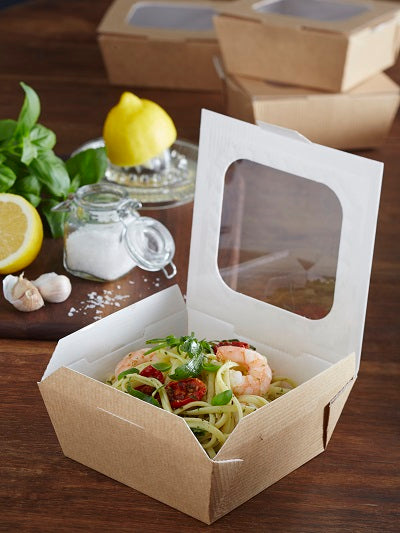 26.4oz Medium Takeaway Box With Window | 270pcs |