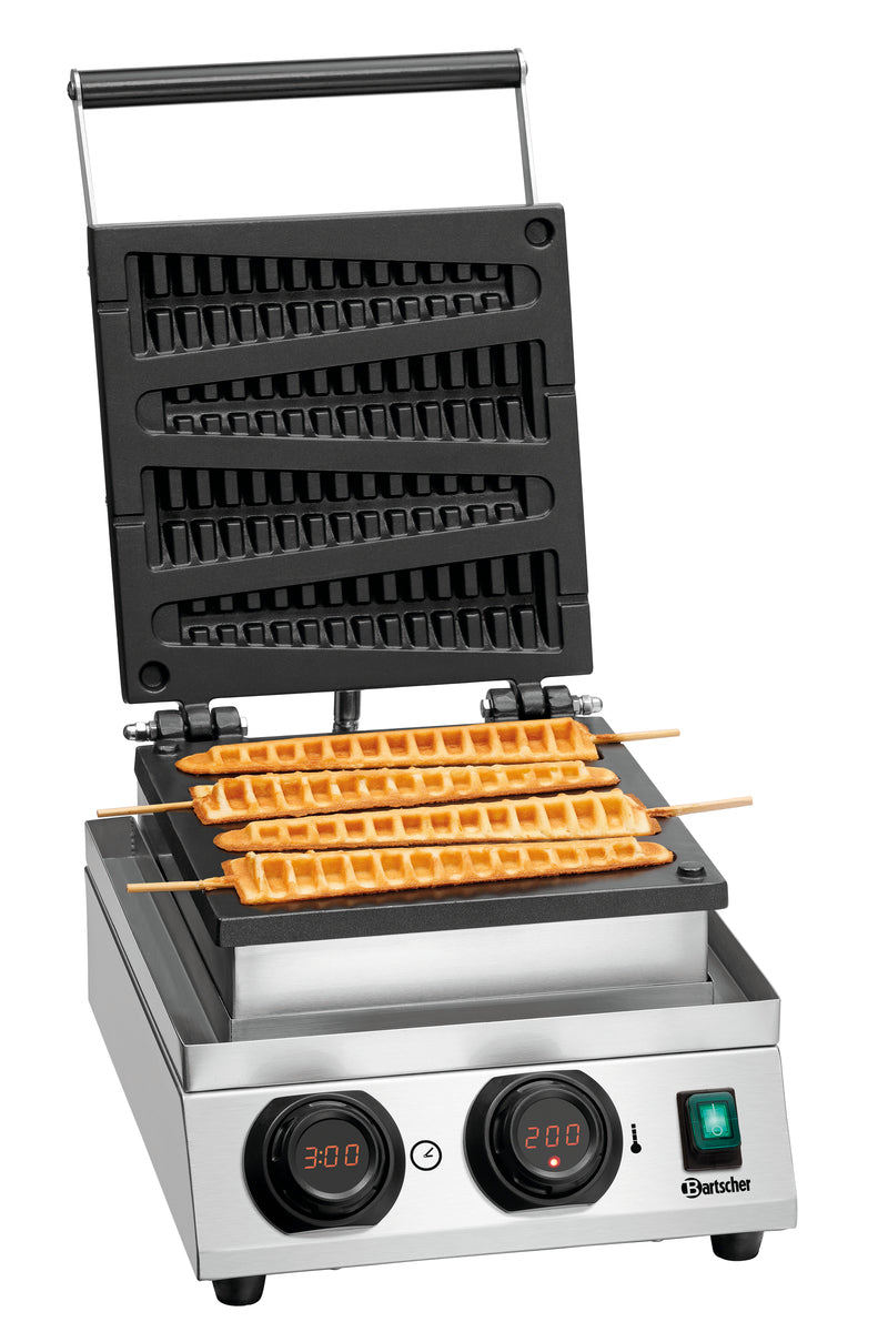 Professional Lolly Waffle Maker - Full Programmable Digital Display