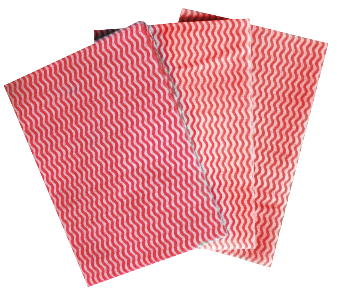 All Purpose Cloths Red Pack of 50