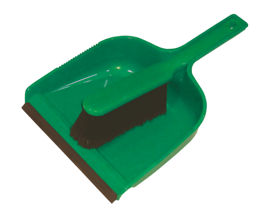 Dustpan & Brush Set Green