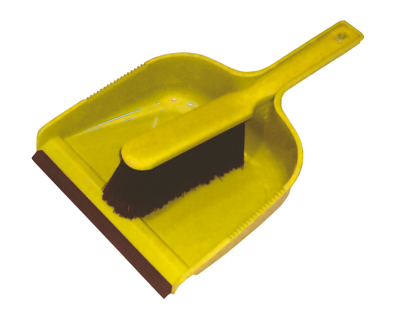 Dustpan & Brush Set Yellow