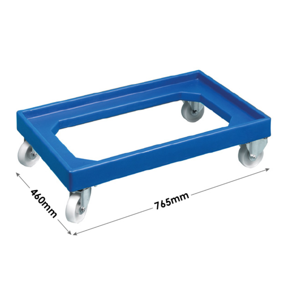 Heavy-Duty Plastic Dolly – 765mm x 460mm (300kg Capacity)