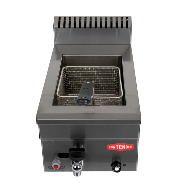 Contender Single 10L Gas Commercial Fryer