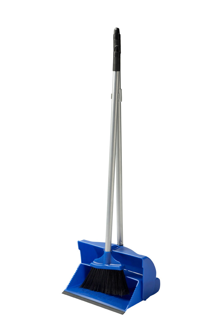 Lobby Dustpan & Brush Set Blue