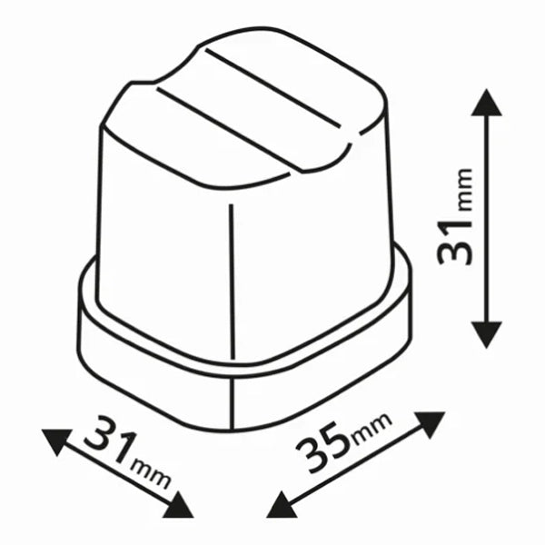 Contender Commercial Ice Machine - 85kg Output