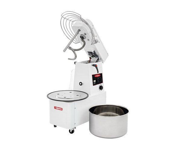 Prisma H20 Twin Speed Dough Mixer Lift Up Lid & Removable 32 Litre 24kg Bowl