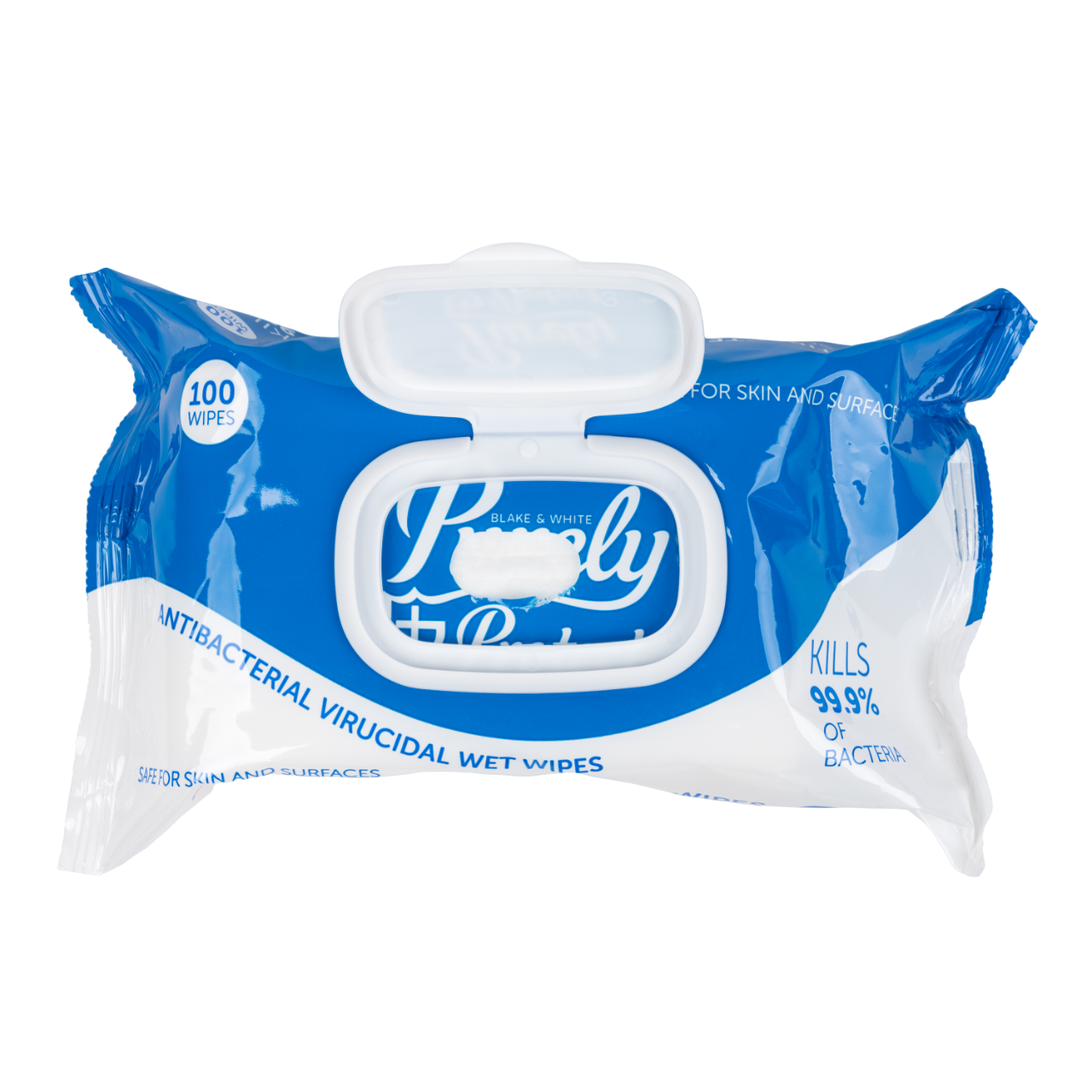 Antibacterial & Virucidal Wipes Pack of 100