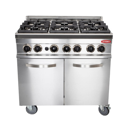 Contender 6 Burner Range Cooker Gas/LPG