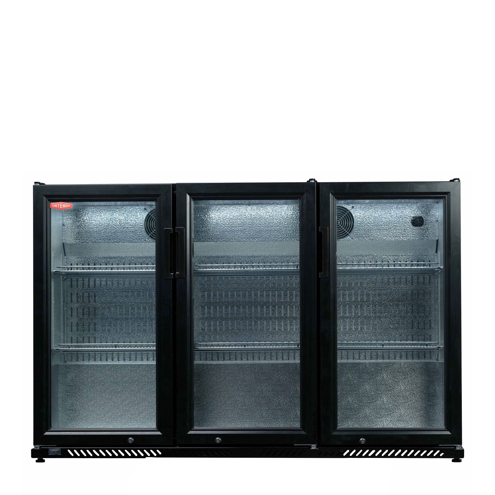 Contender 342L Commercial Triple Hinged Door Bottle Cooler