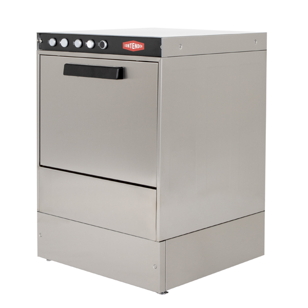 Contender Dishwasher and Glasswasher With Drain Pump + 13 amp plug, 500mm Basket