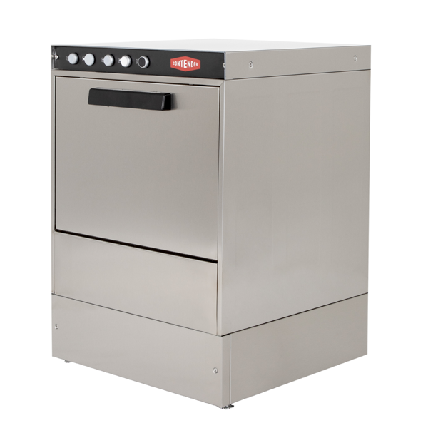 Contender Commercial Dishwasher and Glasswasher With 5kW Drain Pump. 500mm Basket