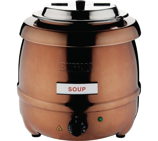 GRADED - Buffalo copper 10 Litre Soup Kettle