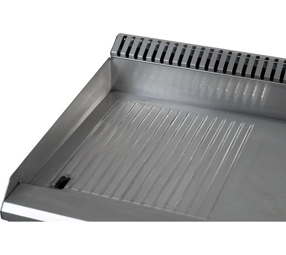 Contender 700mm Split Ribbed & Smooth Top Gas Griddle