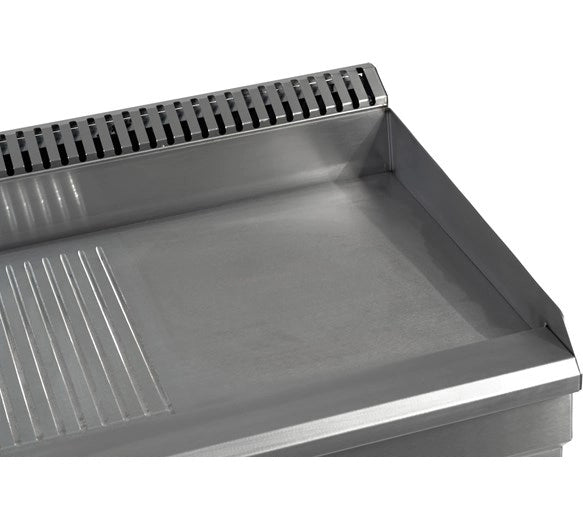 Contender 700mm Split Ribbed & Smooth Top Gas Griddle