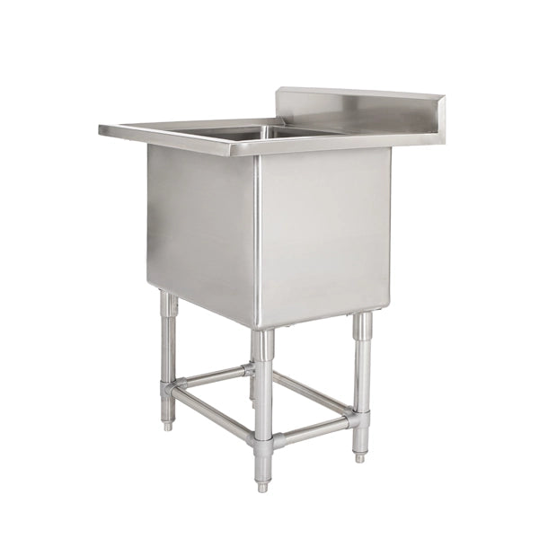 Quattro Single Stainless Steel Pot Wash Sink