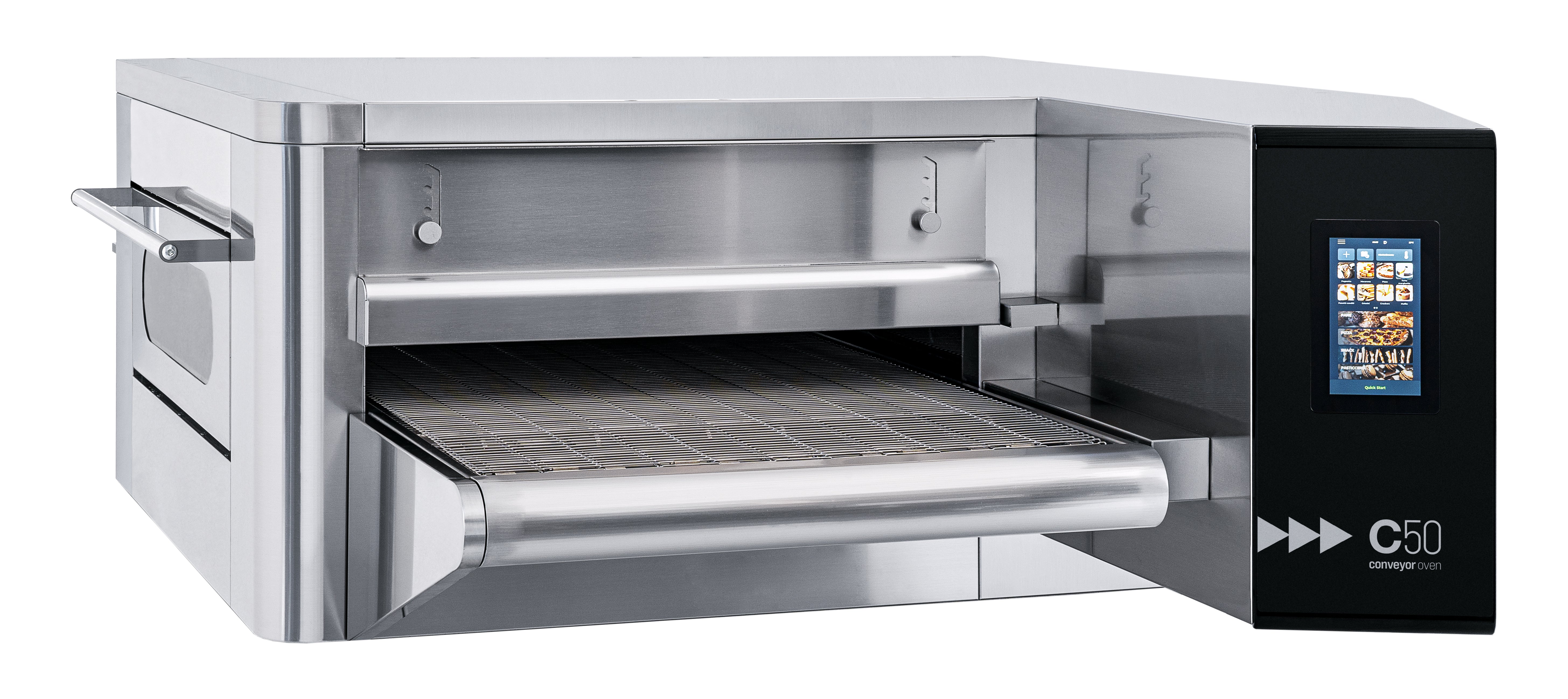 KINN 20" Belt Electric Conveyor Pizza Oven C/50 With Free Stand - Single Phase Electric