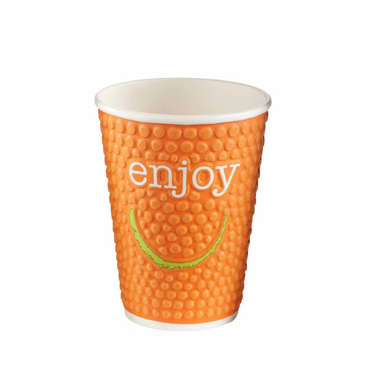 Case of 680 12oz ENJOY Coffee Cups