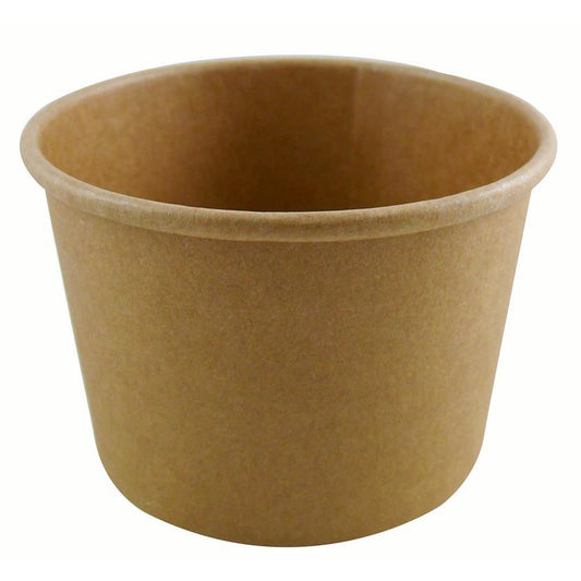 12oz Kraft Paper Soup Containers - ECatering Essentials