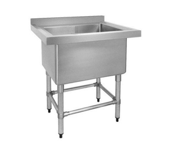 Quattro Single Stainless Steel Pot Wash Sink