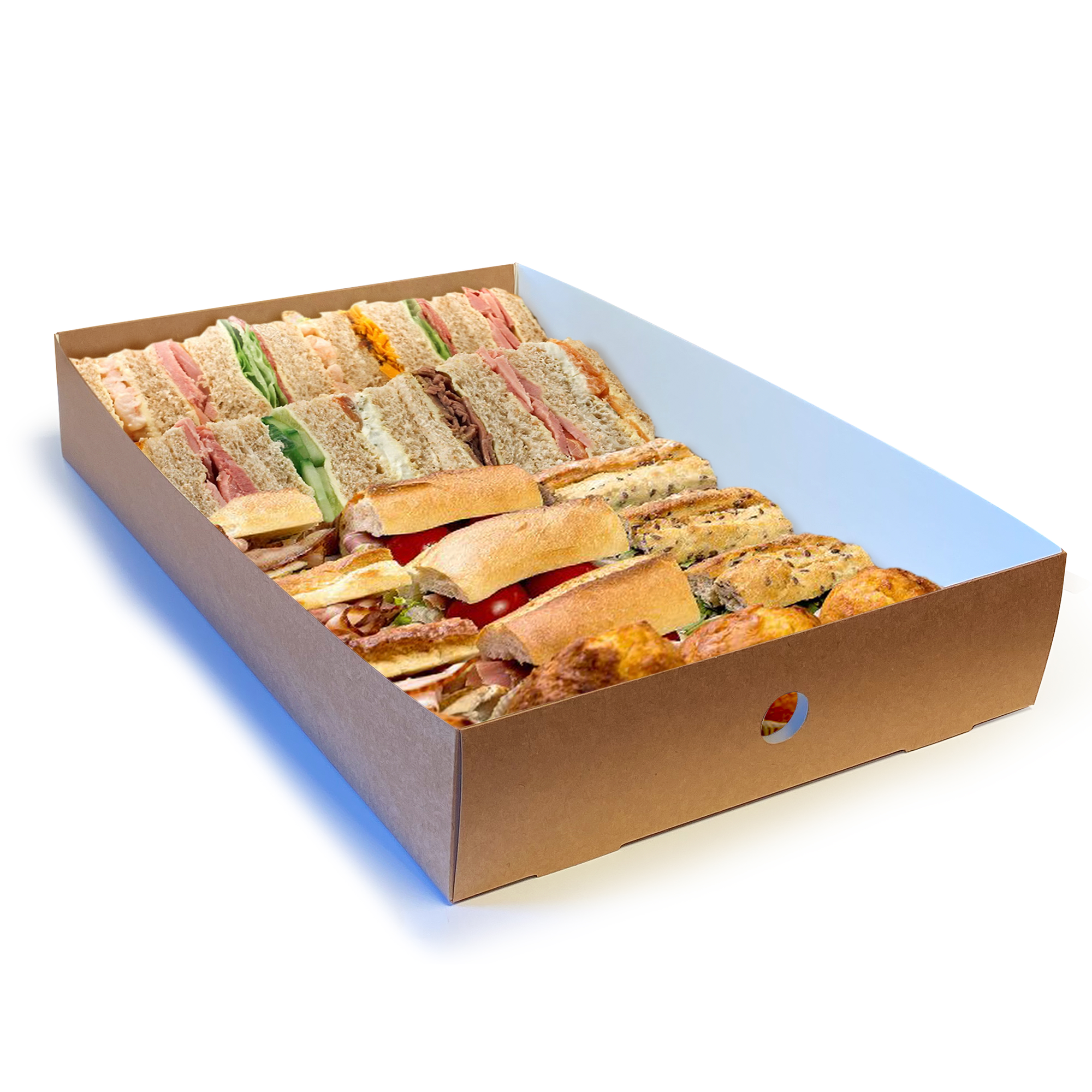 Kraft Full Insert for Large Platter Boxes Case of 50