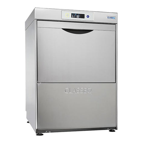 Classeq D500DUO 500mm Dishwasher Drain, Rinse Aid, Detergent Pumps. 3 Phase