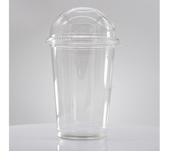 Smoothie Cups, 16oz smoothie cup with dome lid with or without hole