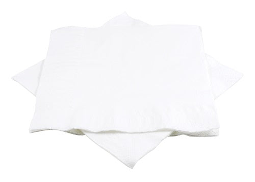 3 Ply White Paper Napkins - ECatering Essentials