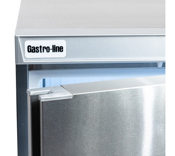 Gastroline Stainless Steel Undercounter Catering Fridge 130 Litre