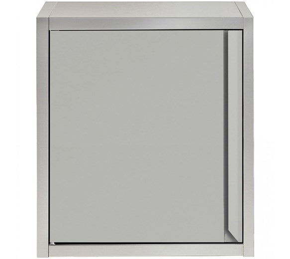 Italinox Wall Cupboard - Cabinet Stainless Steel - Hinged Door - 800mm Wide