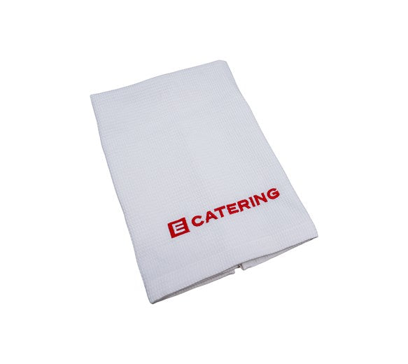 ECatering Essentials White Cotton Tea Towel