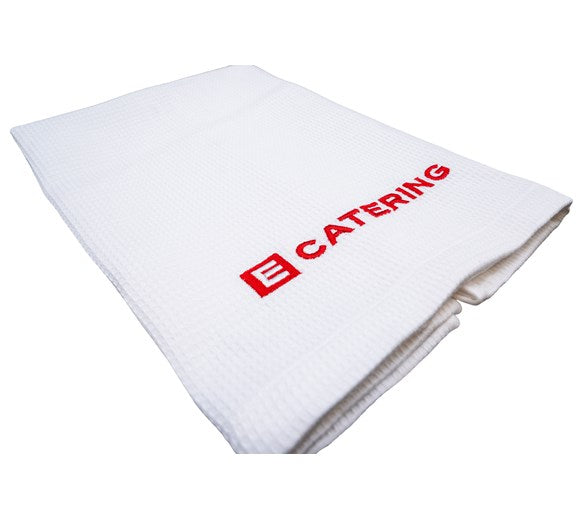 ECatering Essentials White Cotton Tea Towel